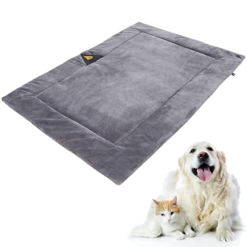 bangminda Selbstheizende Decke für Katzen Hunde Selbstwärmende Katzendecke Hundedecke Outdoor Waschbare Hundebett Katzendecke Hunde Thermodecke Anti-Rutsch Hundedecke (XL) von bangminda