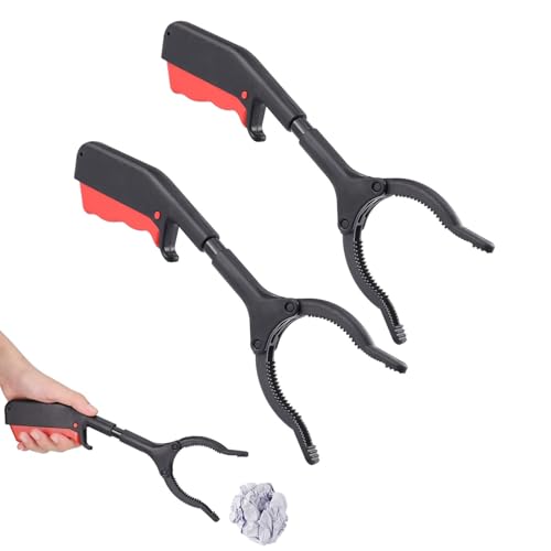 banjiabb 2 Stück Müllzange Kinder,30cm Müllzange,Greifzange,Greifer für Senioren,Müllgreifer,Greifer,Müllgreifer Zange,Greifzange Müll,Müllzange Greifzange,Müllsammelzange,für Recycling,Garten,Hof banjiabb 2 Stück Müllzange Kinder,30cm Müllzange,Greifzange,Greifer für Senioren,Müllgreifer,Greifer,Müllgreifer Zange,Greifzange Müll,Müllzange Greifzange,Müllsammelzange,für Recycling,Garten,Hof von banjiabb
