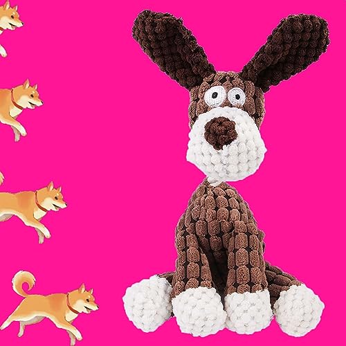 baodaotiehe Hundespielzeug Kuscheltier Esel,Plüschtier Hundespielzeug,Quietschendes Plüsch-Hundespielzeug,Cute Soft Plush Squeaky Dog Toy,Indestructible Robust Dog Plush Toy (Style C) von baodaotiehe