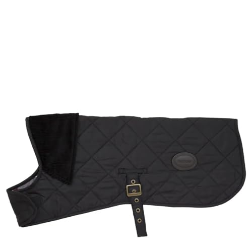 Barbour Quilted Dog Coat DCO0004 Black L von barbour