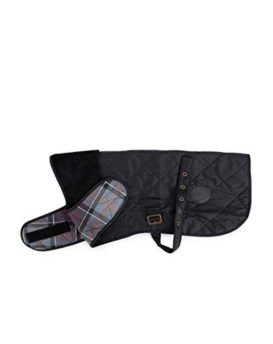 Barbour Quilted Dog Coat DCO0004 Black M von barbour