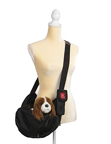 Bark n Bag B8001 Parapup Sling Clutch Black Haustier Träger von Bark n Bag