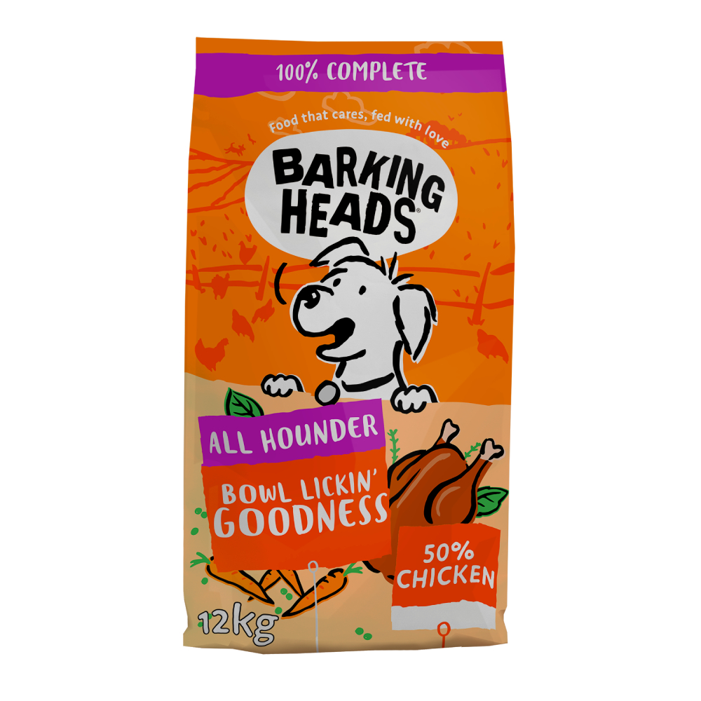 Barking Heads All Hounder Bowl Lickin' Chicken - Sparpaket: 2 x 12 kg Barking Heads All Hounder Bowl Lickin' Chicken - Sparpaket: 2 x 12 kg von barking heads