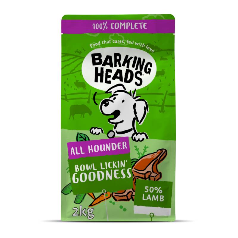 Barking Heads All Hounder Chop Lickin' Lamb - 2 kg von barking heads