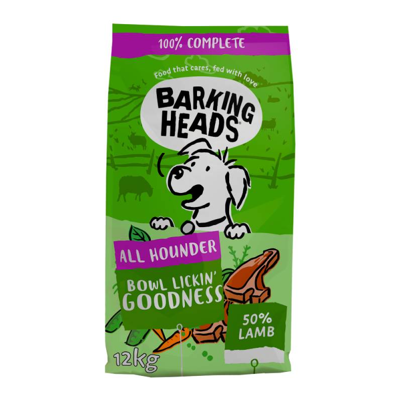 Barking Heads All Hounder Chop Lickin' Lamb - Sparpaket: 2 x 12 kg Barking Heads All Hounder Chop Lickin' Lamb - Sparpaket: 2 x 12 kg von barking heads