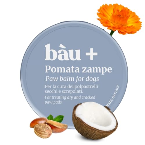 bàu Pflegende und schützende Fingerpastrelli-Creme, Hundepfotencreme ohne Parabene und Silikon, Made in Italy, Balsam Pfoten für Hunde, natürlich, entzündungshemmend, mit Hanf und Ringelblume (50 g) bàu Pflegende und schützende Fingerpastrelli-Creme, Hundepfotencreme ohne Parabene und Silikon, Made in Italy, Balsam Pfoten für Hunde, natürlich, entzündungshemmend, mit Hanf und Ringelblume (50 g) von bàu