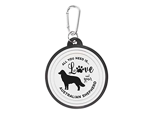 Walkies Hundenapf faltbar Australian Shepherd von bb-Klostermann