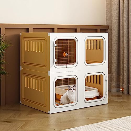 Katzenkäfig, DIY Kleintierkäfig Für Kaninchen, Haustierkäfige Für Katzen, Outdoor Laufstall Kleintiergehege - Für Kleintiere - Für Draußen/indoor/balkon/zuhause/terrasse ( Color : A , Size : 71*46.5*7 Katzenkäfig, DIY Kleintierkäfig Für Kaninchen, Haustierkäfige Für Katzen, Outdoor Laufstall Kleintiergehege - Für Kleintiere - Für Draußen/indoor/balkon/zuhause/terrasse ( Color : A , Size : 71*46.5*7 von beaka