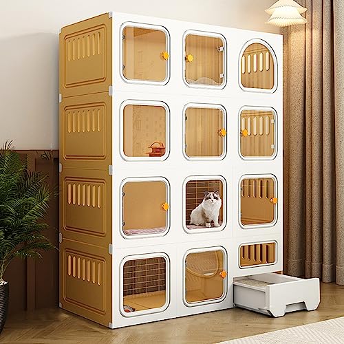 Katzenkäfig, DIY Kleintierkäfig Für Kaninchen, Haustierkäfige Für Katzen, Outdoor Laufstall Kleintiergehege - Für Kleintiere - Für Draußen/indoor/balkon/zuhause/terrasse ( Color : B , Size : 106*46.5* Katzenkäfig, DIY Kleintierkäfig Für Kaninchen, Haustierkäfige Für Katzen, Outdoor Laufstall Kleintiergehege - Für Kleintiere - Für Draußen/indoor/balkon/zuhause/terrasse ( Color : B , Size : 106*46.5* von beaka