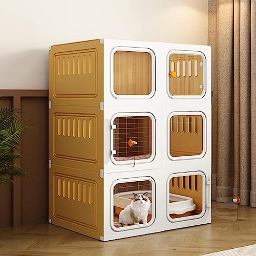 Katzenkäfig, DIY Kleintierkäfig Für Kaninchen, Haustierkäfige Für Katzen, Outdoor Laufstall Kleintiergehege - Für Kleintiere - Für Draußen/indoor/balkon/zuhause/terrasse ( Color : B , Size : 71*46.5*1 Katzenkäfig, DIY Kleintierkäfig Für Kaninchen, Haustierkäfige Für Katzen, Outdoor Laufstall Kleintiergehege - Für Kleintiere - Für Draußen/indoor/balkon/zuhause/terrasse ( Color : B , Size : 71*46.5*1 von beaka