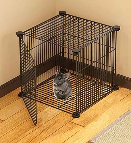 Kleintier-Laufstall, Indoor Meerschweinchenkäfig Erweiterbar C&C Käfig Igel-LaufstallFür: Meerschweinchen/Hasen/Nager/Chinchilla/Frettchen/Zwergkaninchen (Size : 39 * 39 * 37CM-B) von beaka