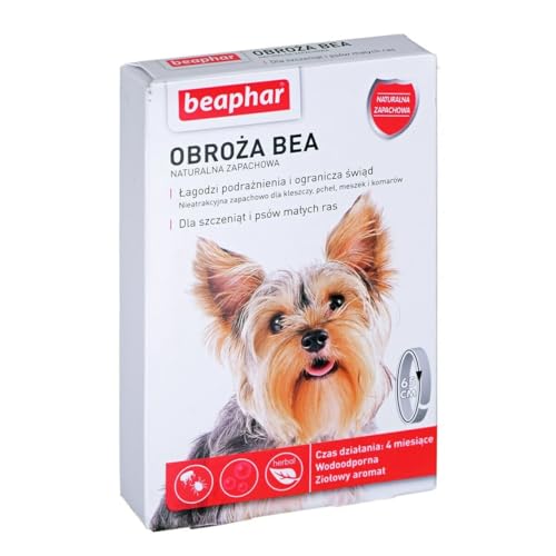 BEAPHAR Natural Bea Halsband Perfecting Dogs S - Halsband für kleine Hunde von beaphar
