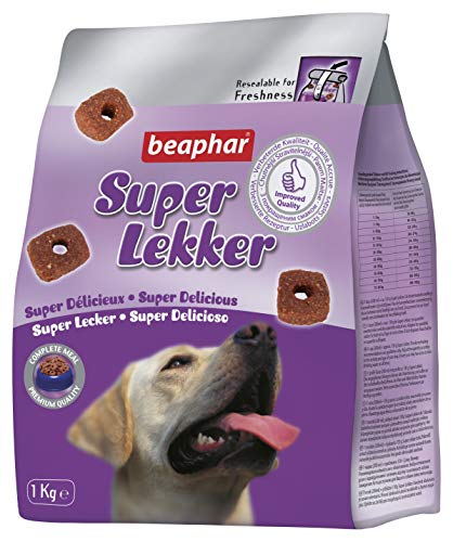 BEAPHAR - Super Lekker - Vollwertige Mahlzeit - Für Hunde - Rind, Getreide, Gemüse - Premium Qualität - 1 kg von beaphar