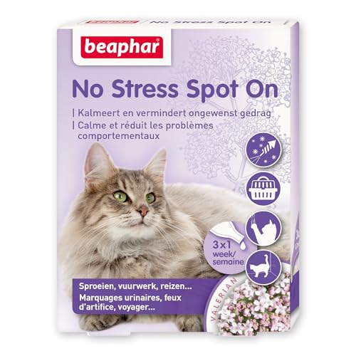 Beaphar 13903 No Stress Spot On Katze 3 Pipetten Beaphar 13903 No Stress Spot On Katze 3 Pipetten von beaphar