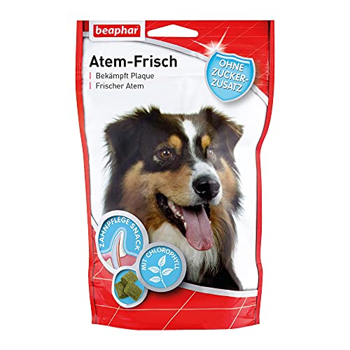 Beaphar Atem-Frisch - Für Hunde - Zahnpflege Snack - Ohne Zuckerzusatz - 150 g von beaphar