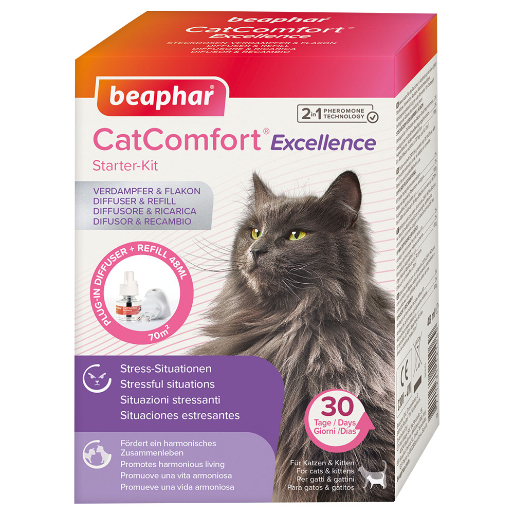 Beaphar CatComfort® Excellence  - Starter-Kit (Verdampfer + Flakon 48 ml) von beaphar
