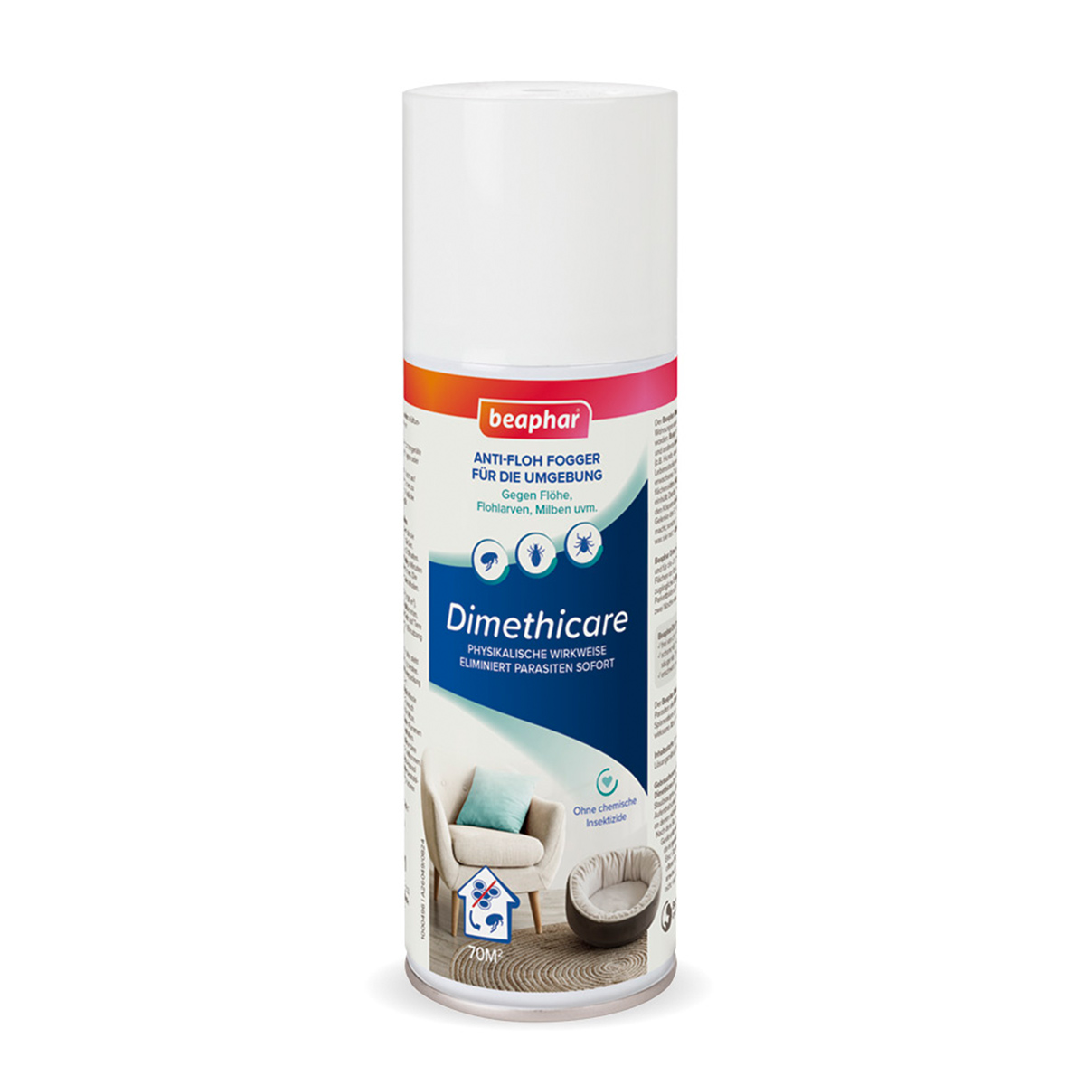 Beaphar Dimethicare Anti-Floh Fogger 200ml Beaphar Dimethicare Anti-Floh Fogger 200ml von beaphar