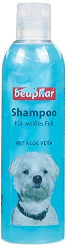 Beaphar Hunde Shampoo - Für weißes Fell - pH-neutral - 1er Pack (1 x 250 ml) von beaphar