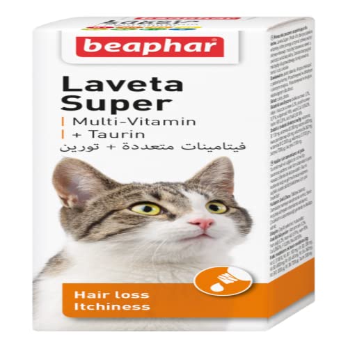 Beaphar Laveta Super Cat 50ML - Präparat zur Verbesserung der Haarkondition bei Katzen von beaphar