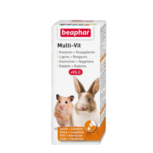 Beaphar Multi-Vit für Kaninchen und Nagetiere - 20 ml von beaphar