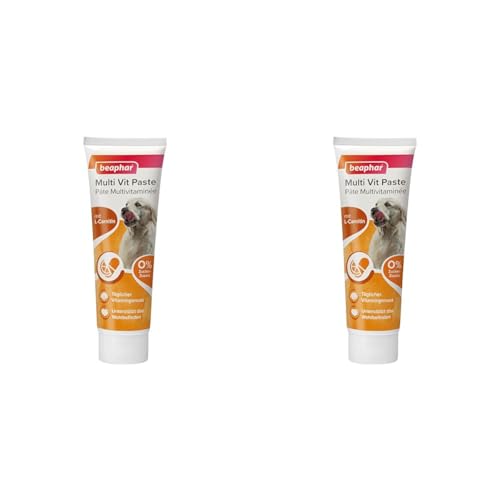 Beaphar Multi-Vitamin-Paste für Hunde, 100g (Packung mit 2) von beaphar