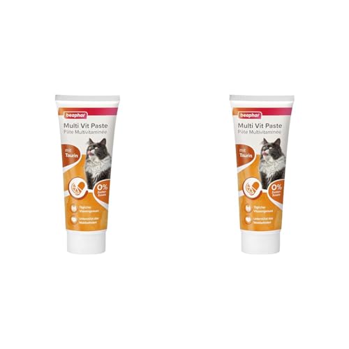 Beaphar Multi-Vitamin-Paste für Katzen, 250 g (2er Pack) von beaphar