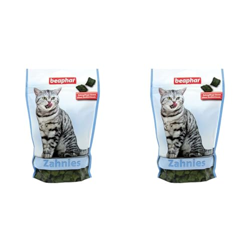 Beaphar Zahnies - Für Katzen - Fördert die Zahnhygiene - Katzensnack - 2er Pack (1 x 150 g) von beaphar