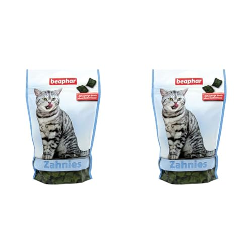 Beaphar Zahnies - Für Katzen - Fördert die Zahnhygiene - Katzensnack - 2er Pack (1 x 150 g) von beaphar