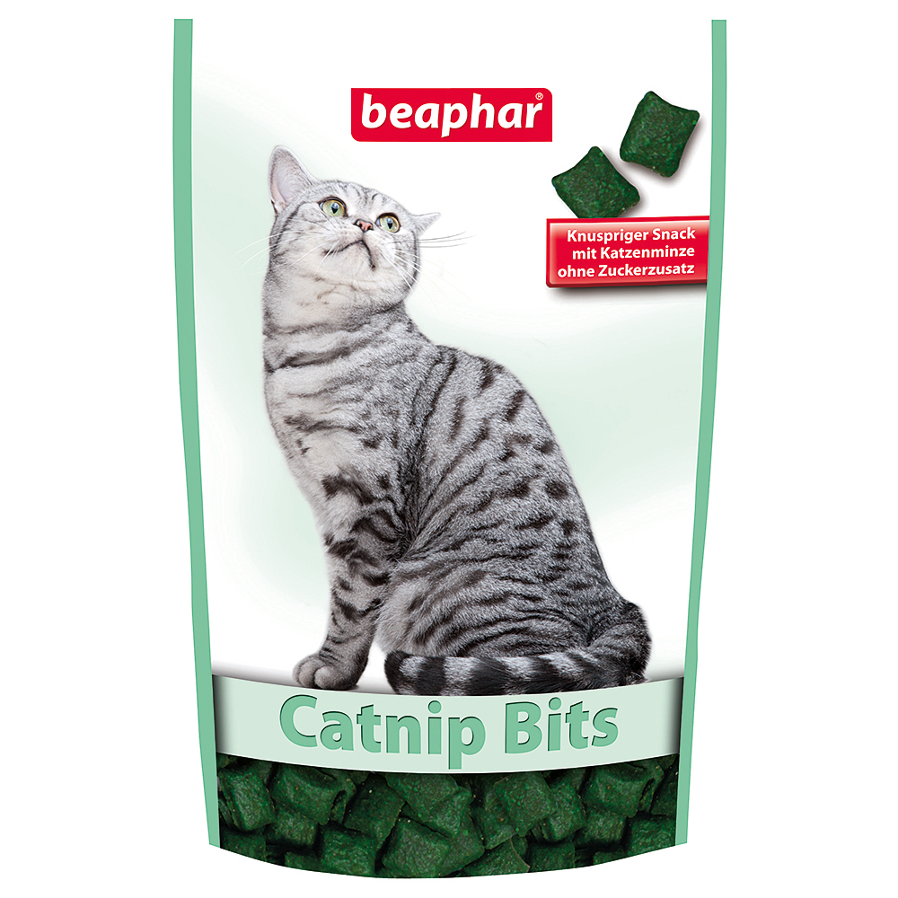 Sparpaket beaphar Snacks 3 x 150 g - Catnip-Bits von beaphar