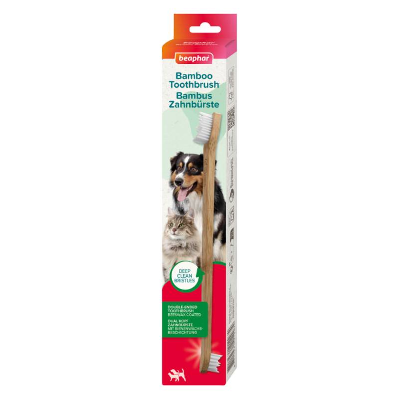 beaphar Bambus-Zahnbürste - 1 Stück von beaphar
