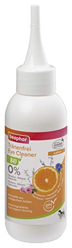 Beaphar - Bio Tränenfrei Lotion Für Hunde Und Katzen - Gegen Irritationen im Augenbereich - Mit 99% Natürlichen Inhaltsstoffen - ECOCERT - 0% Parabene, Sillikone, Farbstoffe - PH-Neutral - 100 ml von beaphar