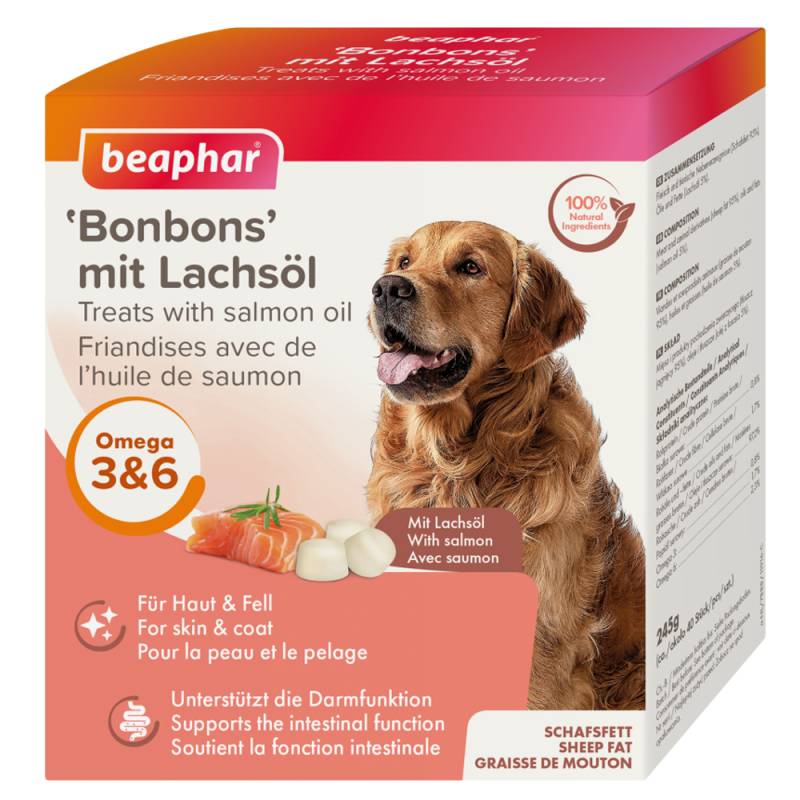 beaphar 'Bonbons' mit Lachsöl - 245 g von beaphar