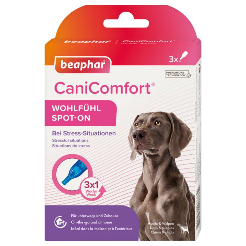 beaphar CaniComfort Wohlfühl Spot-On - 3 Pipetten x 1 ml von beaphar