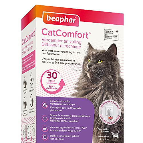 beaphar CatComfort - Starter-Set - Zerstäuber und Flakon - 48 ml beaphar CatComfort - Starter-Set - Zerstäuber und Flakon - 48 ml von beaphar