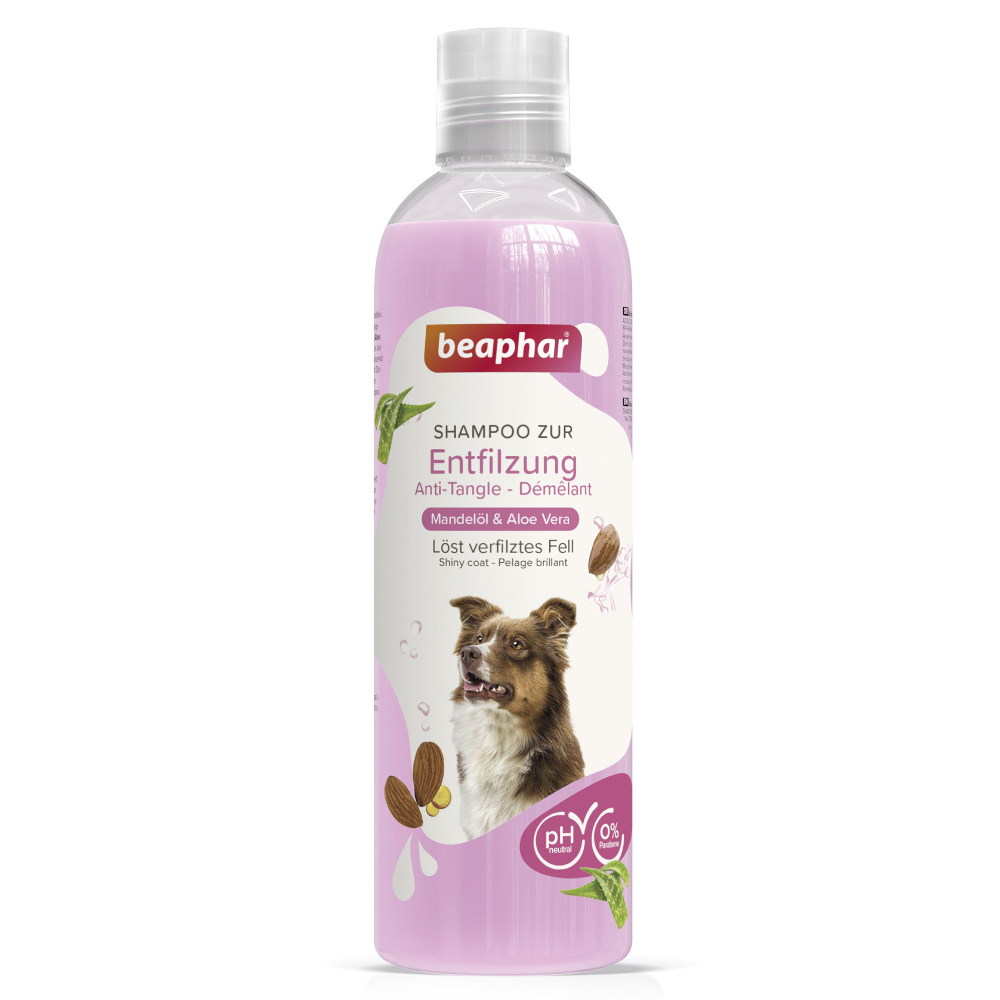 beaphar Hunde Shampoo zur Entfilzung - 2 x 250 ml beaphar Hunde Shampoo zur Entfilzung - 2 x 250 ml von beaphar