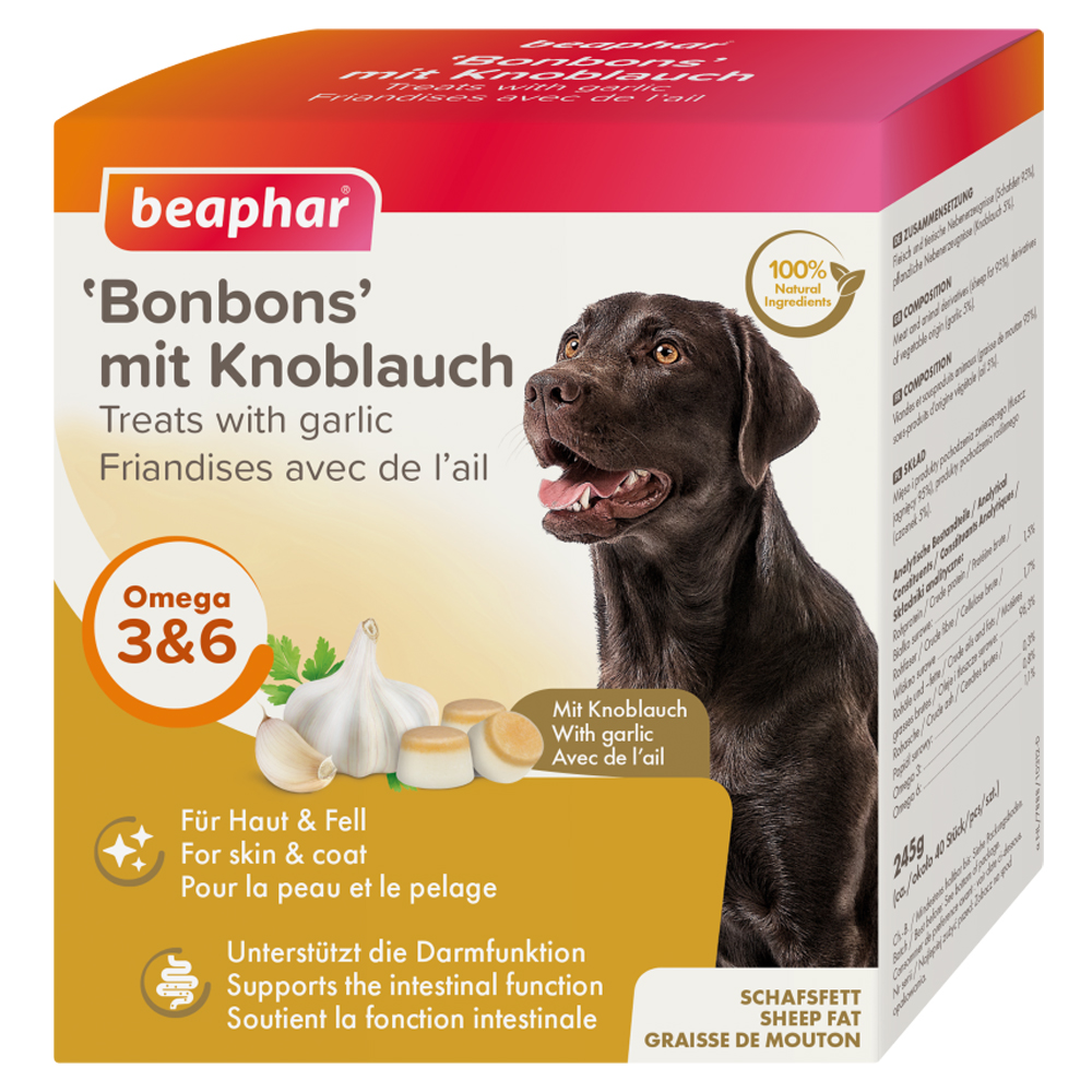 beaphar 'Bonbons' mit Knoblauch - Sparpaket: 2 x 245 g beaphar 'Bonbons' mit Knoblauch - Sparpaket: 2 x 245 g von beaphar