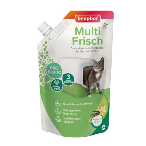 Beaphar Geruchsabsorber – konzentriertes Granulat für Katzenstreu – Neutralisiert schlechte Gerüche – hinterlässt einen angenehmen Duft (Vanille-Melone) – 400 g – bis zu 4 Monate Verwendung Beaphar Geruchsabsorber – konzentriertes Granulat für Katzenstreu – Neutralisiert schlechte Gerüche – hinterlässt einen angenehmen Duft (Vanille-Melone) – 400 g – bis zu 4 Monate Verwendung von beaphar