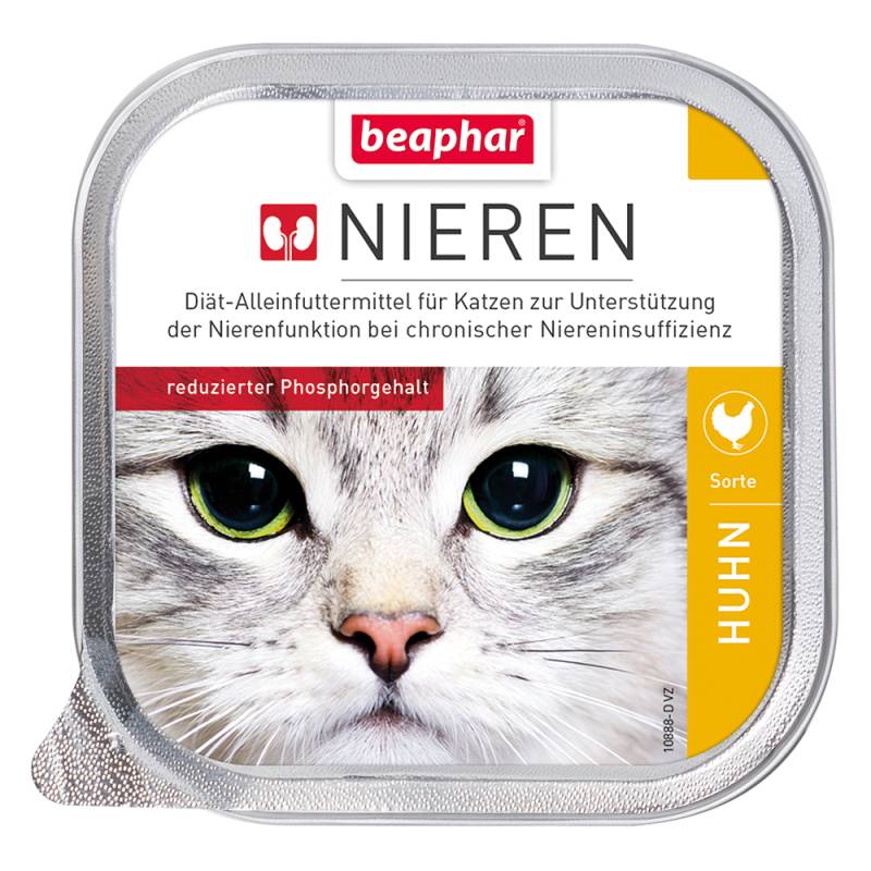 beaphar Nieren-Diät 6 x 100 g - Huhn beaphar Nieren-Diät 6 x 100 g - Huhn von beaphar