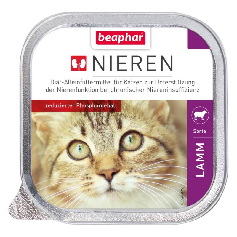 beaphar Nieren-Diät 6 x 100 g - Lamm von beaphar