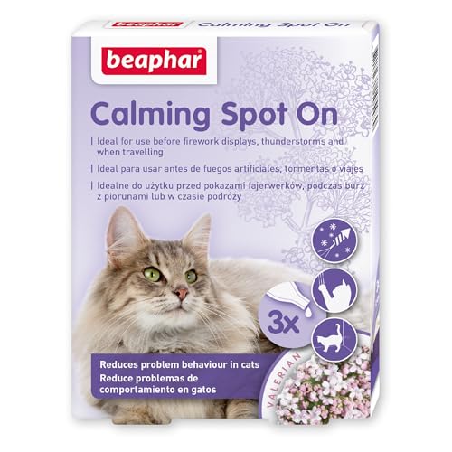 beaphar No Stress Spot on Cat0.4ML - 3 Pipetten für Katzen von beaphar