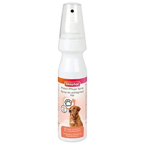 beaphar - Pfoten-Pflege Spray Für Hunde - Schützt Vor EIS, Schnee, Streusalz - Mit Propolis, Glycerin, Teebaumöl - Sanfte Und Geschmeidige Pfoten - Erhöht Die Widerstandsfähigkeit Der Pfoten - 150 ml beaphar - Pfoten-Pflege Spray Für Hunde - Schützt Vor EIS, Schnee, Streusalz - Mit Propolis, Glycerin, Teebaumöl - Sanfte Und Geschmeidige Pfoten - Erhöht Die Widerstandsfähigkeit Der Pfoten - 150 ml von beaphar
