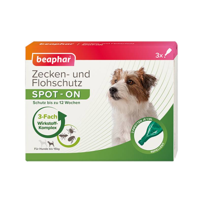 beaphar SPOT-ON für kleine Hunde - 3 Pipetten x 1 ml von beaphar