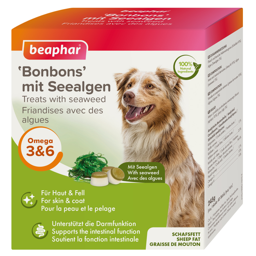 beaphar 'Bonbons' mit Seealgen - Sparpaket: 2 x 245 g beaphar 'Bonbons' mit Seealgen - Sparpaket: 2 x 245 g von beaphar