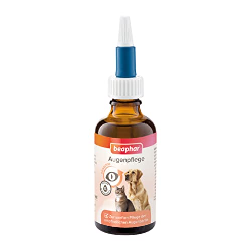 BEAPHAR - Sensitiv Augenpflege Für Hunde und Katzen - Zur Sanften Pflege Ssensibler Hautpartien - Mit Pprobiotischen Zusätzen - 0% Alkohol - 50 ml von beaphar