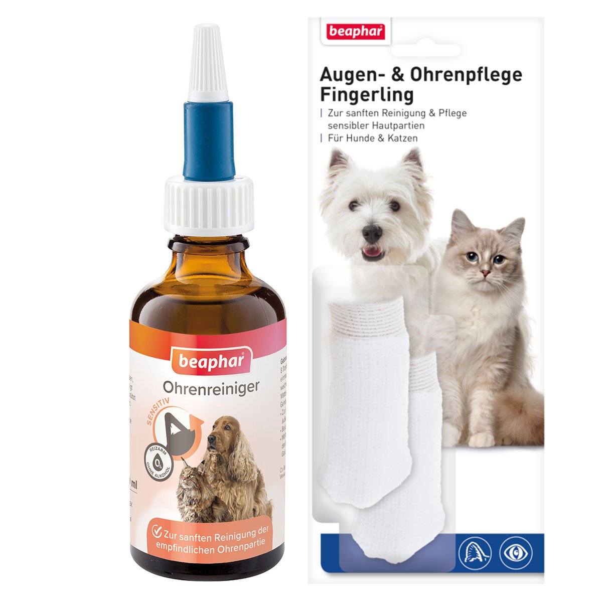 beaphar Sensitiv Ohrenreiniger 50ml + Fingerling GRATIS beaphar Sensitiv Ohrenreiniger 50ml + Fingerling GRATIS von beaphar