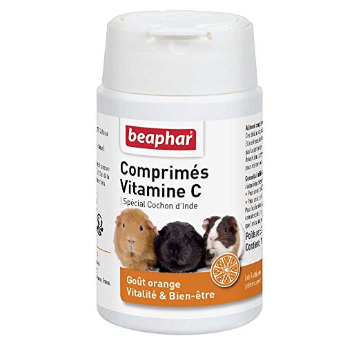 Beaphar – Vitamin-C-Tabletten für Meerschweinchen, 100 Stück Beaphar – Vitamin-C-Tabletten für Meerschweinchen, 100 Stück von beaphar
