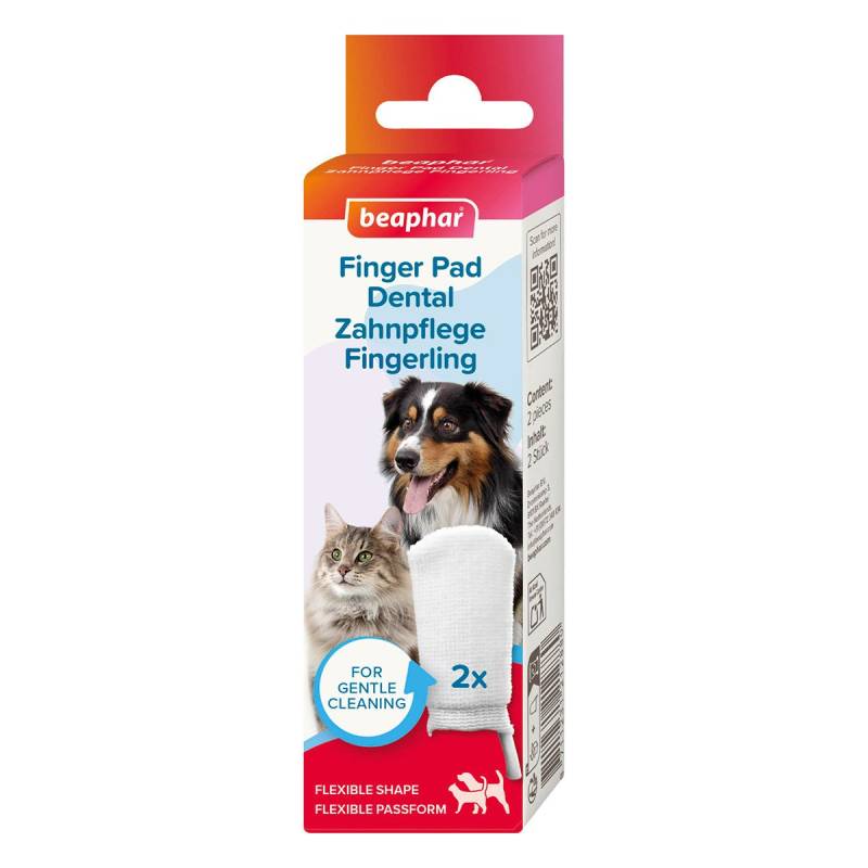beaphar Zahnpflege Fingerling Hund und Katze 2 St. von beaphar