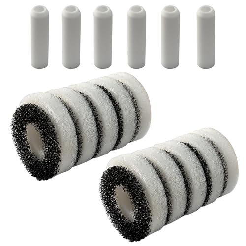 Beaufan Kompatibles Schaumstoff- und Karbonring-Set, Ersatz für alle Biorb Aquarien, Kohlefilter, 10 Stück, Schaumstofffilter, 10 Stück, Luftstein, 6 Stück Beaufan Kompatibles Schaumstoff- und Karbonring-Set, Ersatz für alle Biorb Aquarien, Kohlefilter, 10 Stück, Schaumstofffilter, 10 Stück, Luftstein, 6 Stück von beaufan