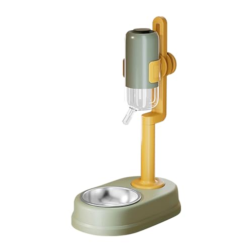 Automatische Zubringer für Haustiere, automatische Zubringer für Feeder, 750 ml Haustier Wasserspender, automatische Zubringer Hundeschale Set, abnehmbare Hundewasserflasche mit einstellbarer Höhe, Automatische Zubringer für Haustiere, automatische Zubringer für Feeder, 750 ml Haustier Wasserspender, automatische Zubringer Hundeschale Set, abnehmbare Hundewasserflasche mit einstellbarer Höhe, von bellv