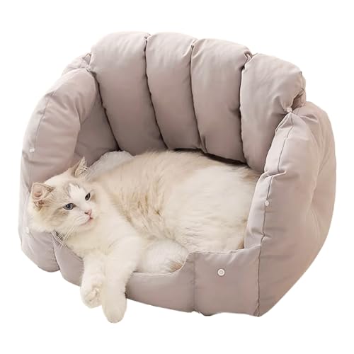 Bequemes überdachtes Katzenbett, abnehmbares weiches Kissen für Katzenhöhlen, waschbares Winterbedarf für Katzen, Katzenhöhle aus Filz, Katzenhöhle aus Filz, umweltfreundliche Filzhöhle Bequemes überdachtes Katzenbett, abnehmbares weiches Kissen für Katzenhöhlen, waschbares Winterbedarf für Katzen, Katzenhöhle aus Filz, Katzenhöhle aus Filz, umweltfreundliche Filzhöhle von bellv